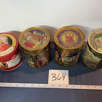 Vintage Tin Lot