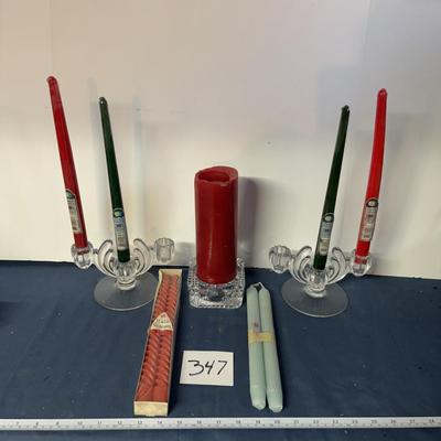 Candle Holder Lot