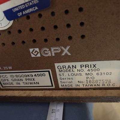 Grand Prix Stereo and 8 Track