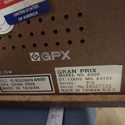 Grand Prix Stereo and 8 Track