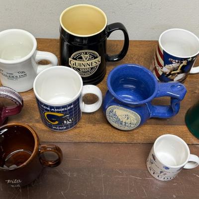 Sale Photo Thumbnail #147: Cups advertising various places and things. They are In good used condition.