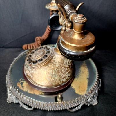 Sale Photo Thumbnail #52: Antique Vanity Mirror / Phone