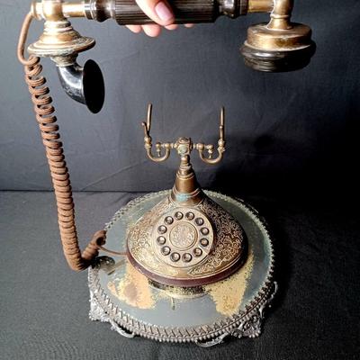 Sale Photo Thumbnail #49: Antique Vanity Mirror / Phone