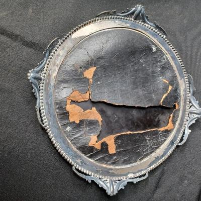 Sale Photo Thumbnail #57: Antique Vanity Mirror / Phone