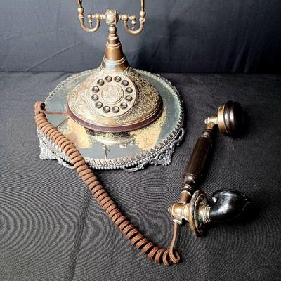 Sale Photo Thumbnail #48: Antique Vanity Mirror / Phone