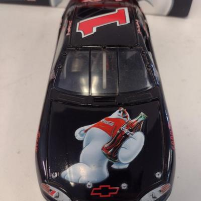 Action Racing The Racing Family Dale Coca-Cola Dale Earnhardt #3 and Dale Earnhardt, Jr #1 1998 Monte Carlo Coin Banks with Original Boxes