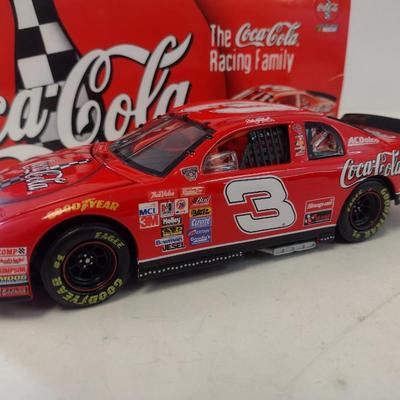 Action Racing The Racing Family Dale Coca-Cola Dale Earnhardt #3 and Dale Earnhardt, Jr #1 1998 Monte Carlo Coin Banks with Original Boxes
