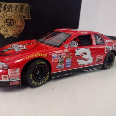 Sale Photo Thumbnail #770: Action Racing Elite Limited-Edition Dale Earnhardt 50th Anniversary #3 Coca-Cola 1998 Monte Carlo with Original Box and Medallion
