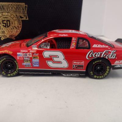 Sale Photo Thumbnail #769: Action Racing Elite Limited-Edition Dale Earnhardt 50th Anniversary #3 Coca-Cola 1998 Monte Carlo with Original Box and Medallion