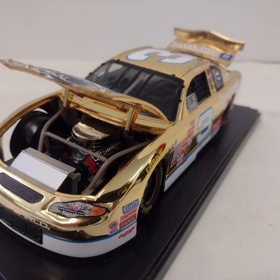 Sale Photo Thumbnail #801: Race Fans Limited Edition Double Plated 24K Gold Dale Earnhardt #3 Oreo GM Goodwrench 2001 Monte Carlo with Original Box