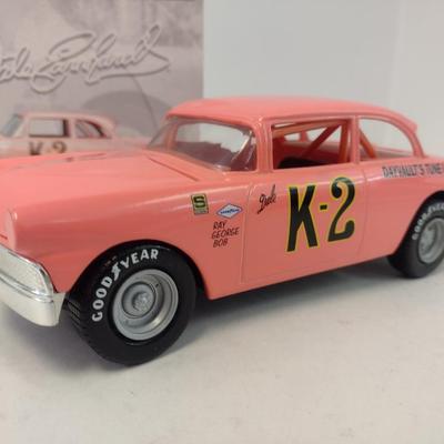 Sale Photo Thumbnail #825: Action Racing Limited Edition Die Cast Dale Earnhardt 1956 Ford Victoria K-2 Coin Bank with Original Box