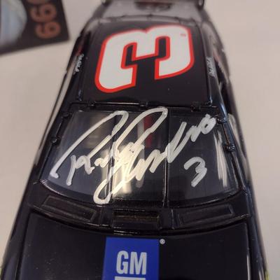 Sale Photo Thumbnail #848: Action Racing Limited Edition AUTOGRAPHED! Dale Earnhardt 25th Anniversary #3 GM Goodwrench 1999 Monte Carlo Coin Bank with Original Box