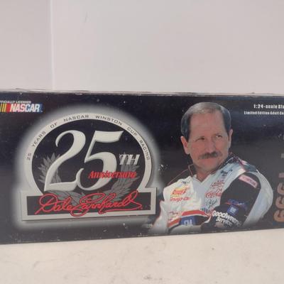 Sale Photo Thumbnail #841: Action Racing Limited Edition AUTOGRAPHED! Dale Earnhardt 25th Anniversary #3 GM Goodwrench 1999 Monte Carlo Coin Bank with Original Box