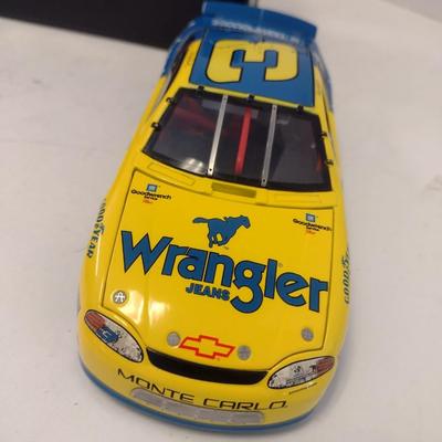 Sale Photo Thumbnail #1028: Action Limited Edition Dale Earnhardt Die Cast NASCAR #3 GM Goodwrench Wrangler Jeans 1999 Monte Carlo in Original Box