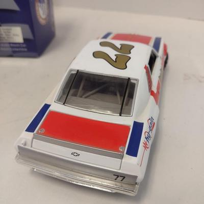 Sale Photo Thumbnail #1092: 1976 Hy-Gain Dale Earnhardt NASCAR #77 Chevy Malibu Limited Edition Stock Car Scale Model 1:24 Die Cast Race Car in Original Box
