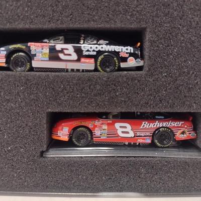 Sale Photo Thumbnail #1101: Revell Earnhardt Family Three-Car Die Cast Race Cars in Limited Edition Collector Tin includes Ralph, Dale, and Dale, Jr Earnhardt