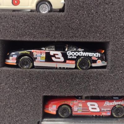 Sale Photo Thumbnail #1100: Revell Earnhardt Family Three-Car Die Cast Race Cars in Limited Edition Collector Tin includes Ralph, Dale, and Dale, Jr Earnhardt