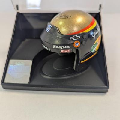 Sale Photo Thumbnail #1187: NASCAR Dale Earnhardt 1998 Bass Pro Shop Helmet 1/4 Scale 50th Anniversary Special Edition