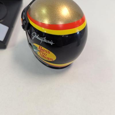 Sale Photo Thumbnail #1191: NASCAR Dale Earnhardt 1998 Bass Pro Shop Helmet 1/4 Scale 50th Anniversary Special Edition