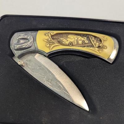 Sale Photo Thumbnail #1174: NASCAR #3 Dale Earnhardt Pocket Knife With Tin