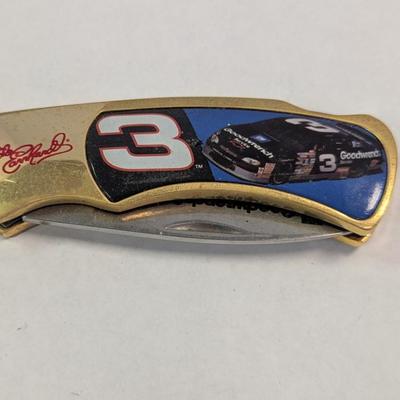 Sale Photo Thumbnail #1177: Dale Earnhardt Goodwrench Service Franklin Mint Pocket Knife NASCAR