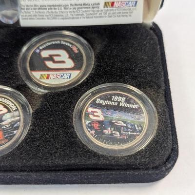 Merrick Mint U.S. Statehood Quarter Collection NASCAR #3 Dale Earnhardt Collection With COA