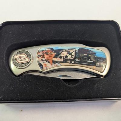 Sale Photo Thumbnail #1181: Dale Earnhardt #3 Collector Knife 1951 - 2001