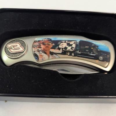 Sale Photo Thumbnail #1182: Dale Earnhardt #3 Collector Knife 1951 - 2001