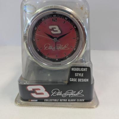 Sale Photo Thumbnail #1212: NASCAR Dale Earnhardt #3 Retro Alarm Clock Headlight