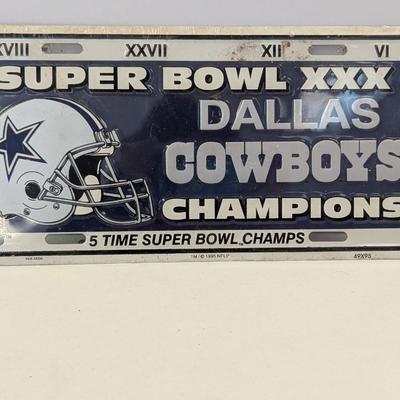 Sale Photo Thumbnail #1236: Cowboy vanity plate