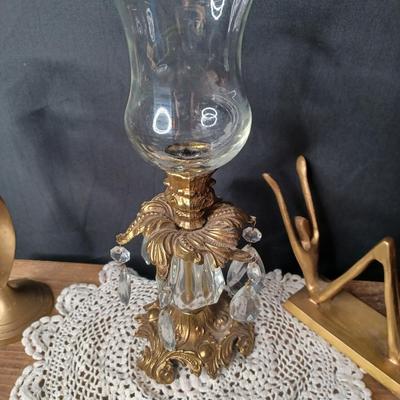 Sale Photo Thumbnail #69: Vintage Brass Collection
* Doily and wood riser not included