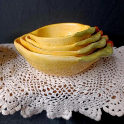 Sale Photo Thumbnail #77: PYREX Collection
* Doily and wood riser not included