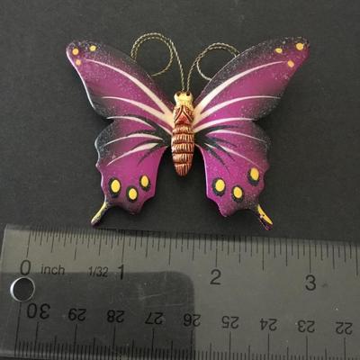 Vintage made in Korea butterfly brooch