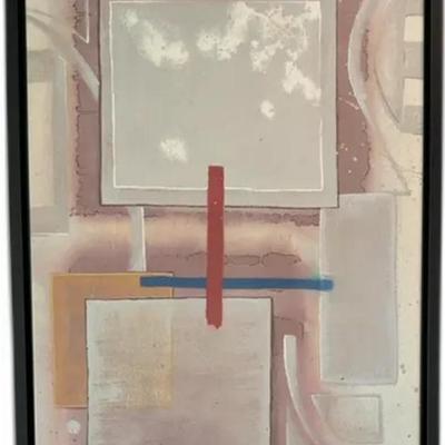 Global Views Art Framed Printed Canvas - 4’2” x 26”