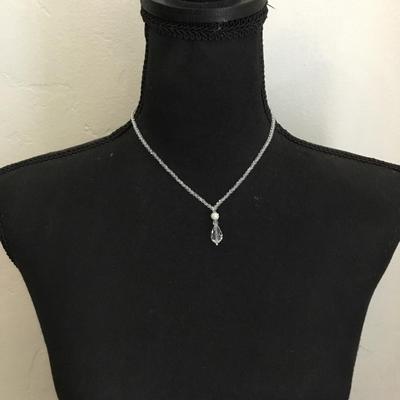 Swarovski Crystal drop necklace