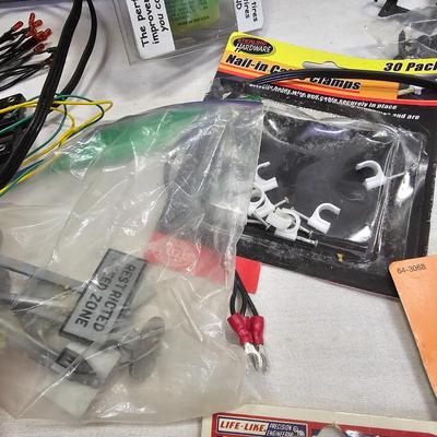 Assorted Electrical, Wire, Bulbs & More (T2-JS)
