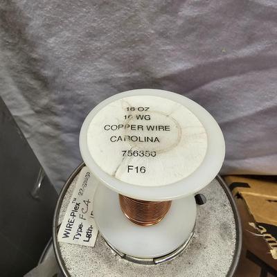 Assorted Electrical, Wire, Bulbs & More (T2-JS)