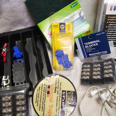 Assorted Electrical, Wire, Bulbs & More (T2-JS)