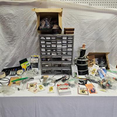 Assorted Electrical, Wire, Bulbs & More (T2-JS)