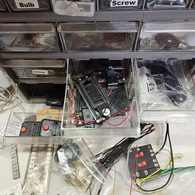 Assorted Electrical, Wire, Bulbs & More (T2-JS)