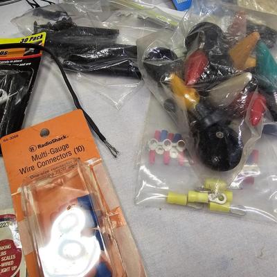 Assorted Electrical, Wire, Bulbs & More (T2-JS)