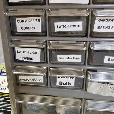 Assorted Electrical, Wire, Bulbs & More (T2-JS)