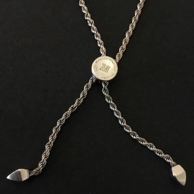 Monica, Vinader sterling, silver linear chain ID bracelet