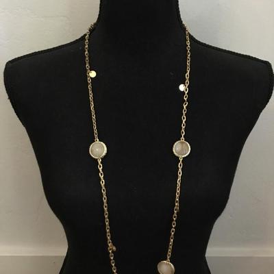 Beautiful gold, toned statement necklace very nice