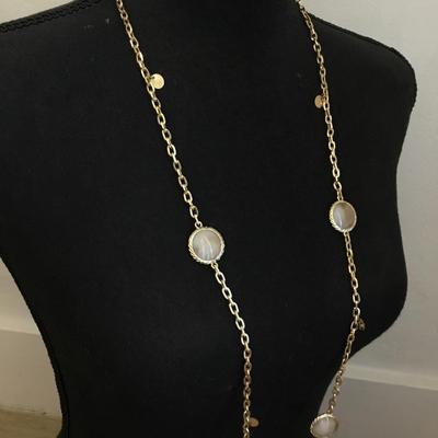 Beautiful gold, toned statement necklace very nice