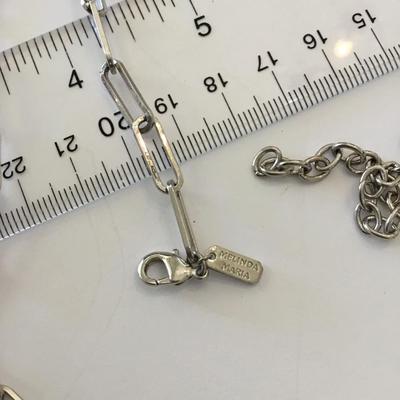 Melinda Maria crystal pendant necklace