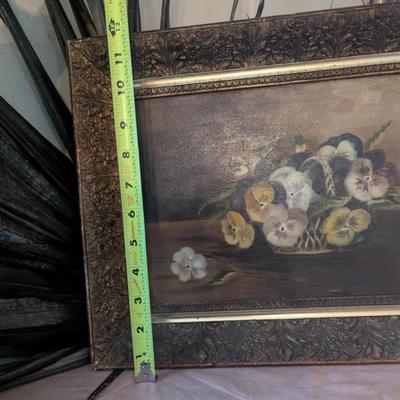 Sale Photo Thumbnail #186: Pansy Framed Artwork