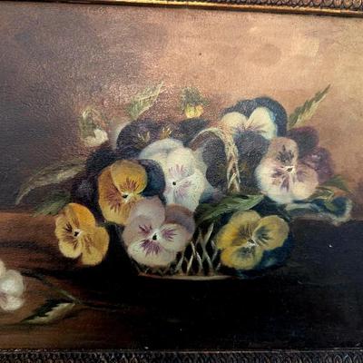 Pansy Framed Artwork
