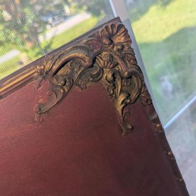Sale Photo Thumbnail #190: Vintage Ornate Mirror w/ Golden Wood Accents