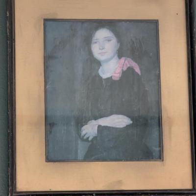 Sale Photo Thumbnail #196: Vintage Framed Artwork